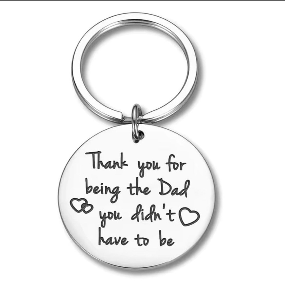 Stepfather Grandpa Dad Keychain